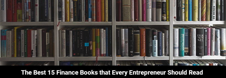 all kind of best finance books on sleves that every entrepreneur should read