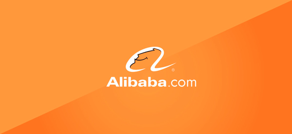 alibaba logo with orange background